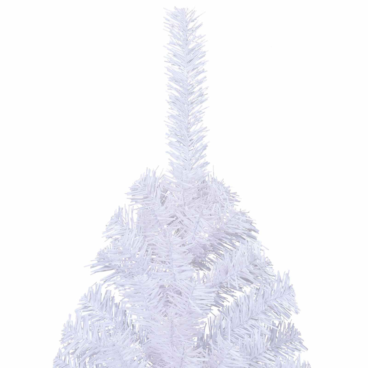 Τεχνητό Χριστουγεννιάτικο Δέντρο Λευκό 180 cm PVC και Ατσάλι - Pakobazaar