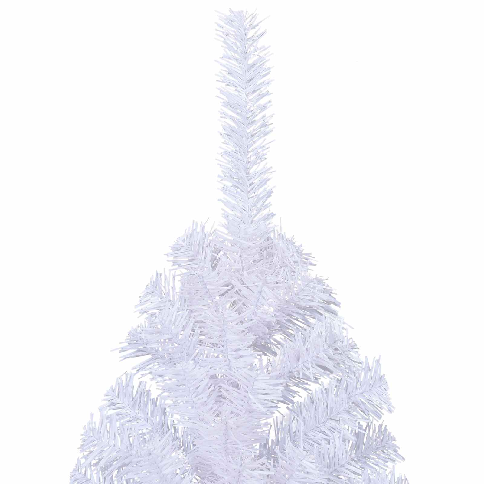 Τεχνητό Χριστουγεννιάτικο Δέντρο Λευκό 240 cm PVC και Ατσάλι