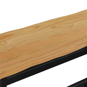 Καθιστικό Σαλονιού EKAI Μαύρο 91,5 x 29 x 45,5 εκ - Pakobazaar