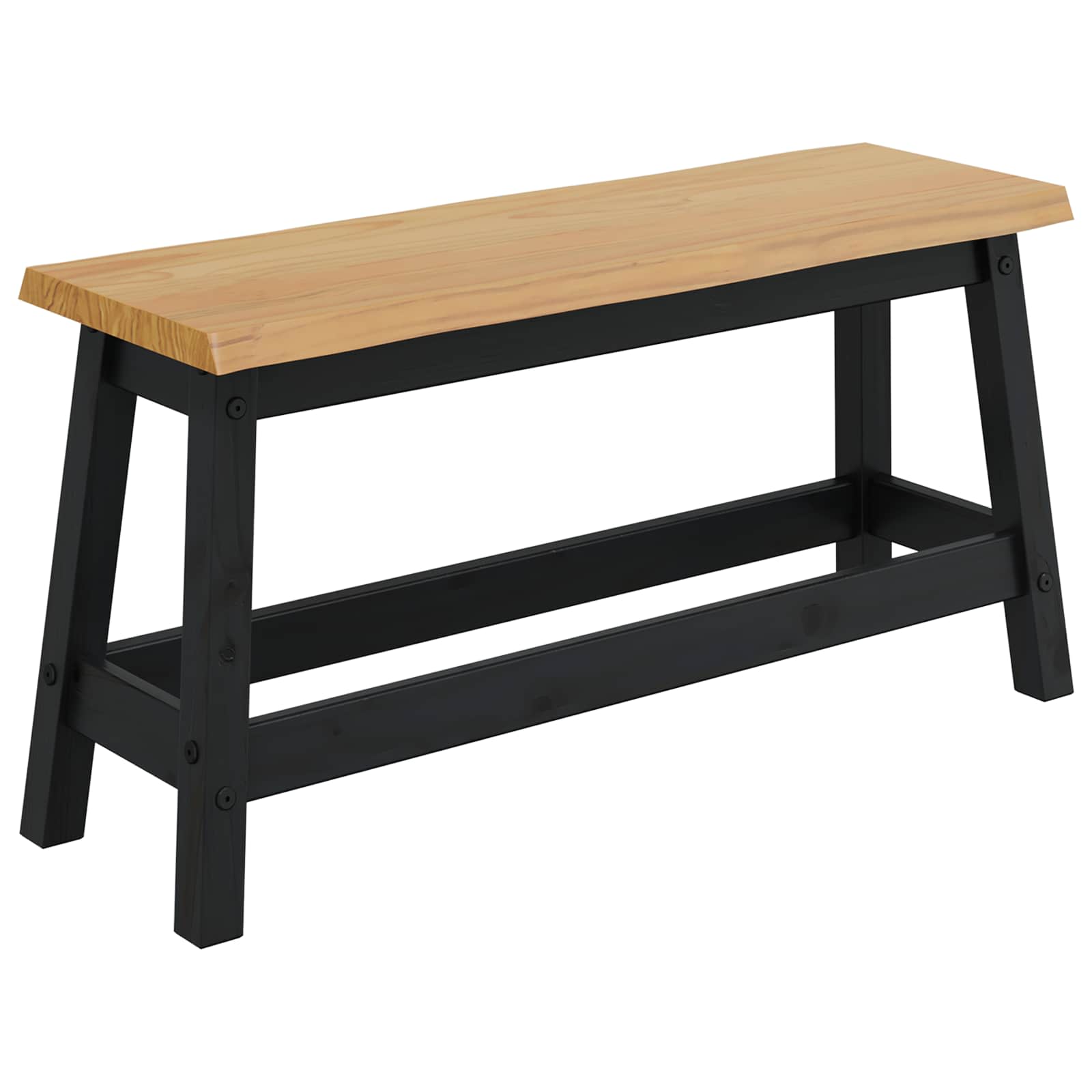 Καθιστικό Σαλονιού EKAI Μαύρο 91,5 x 29 x 45,5 εκ - Pakobazaar