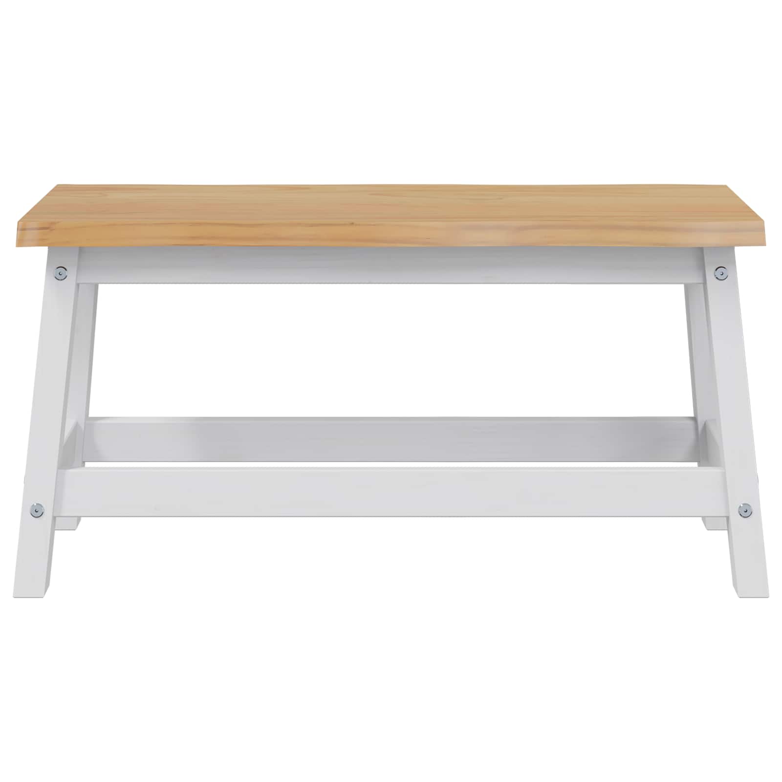Καθιστικό Σαλονιού EKAI Λευκό 91,5 x 29 x 45,5 εκ - Pakobazaar