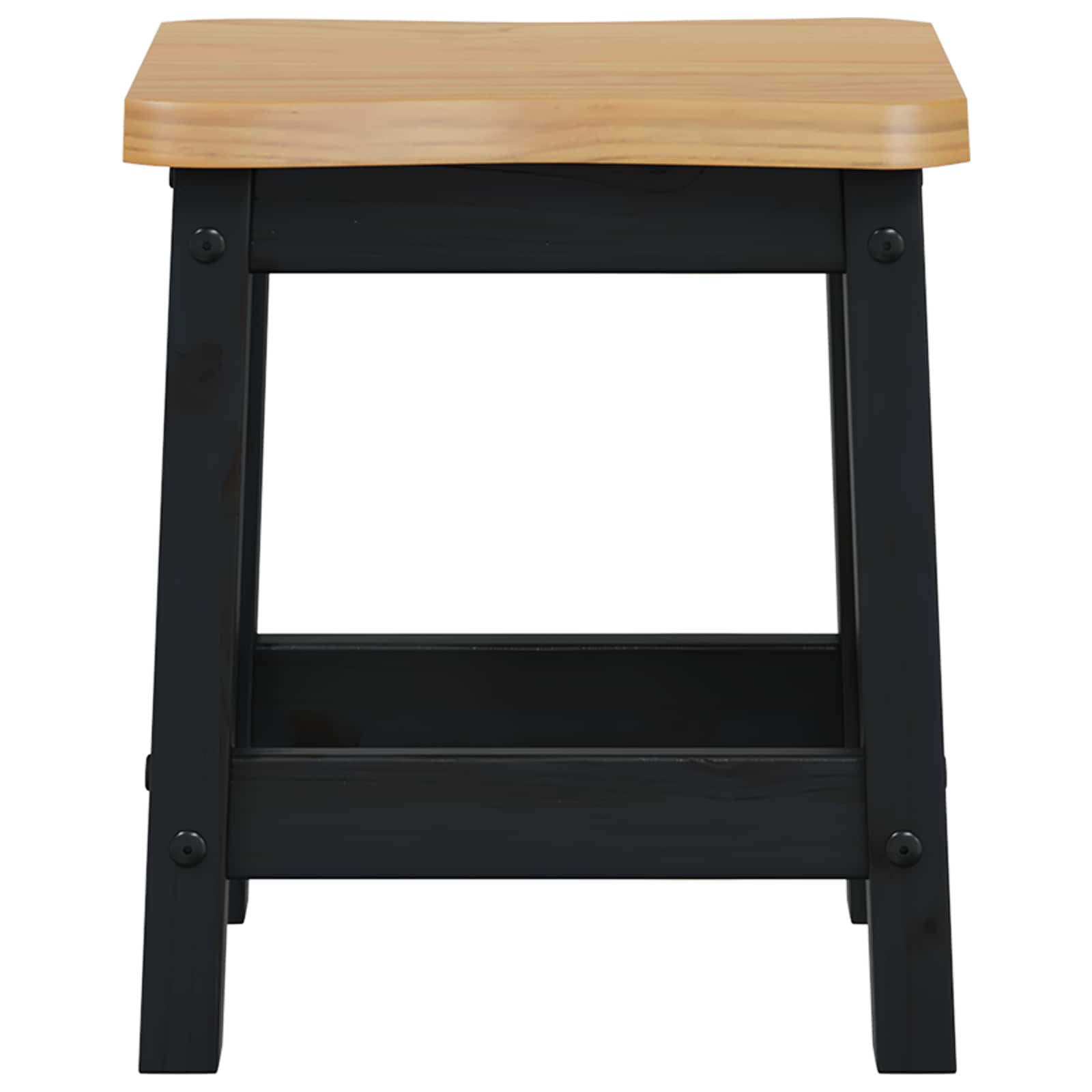 Μπαρ σκαμπό EKAI 2 pcs Μαύρο 40 x 29 x 45,5 εκ - Pakobazaar