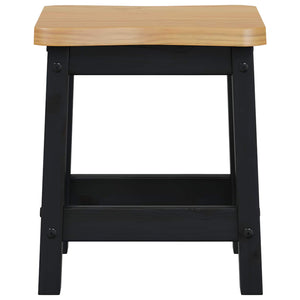 Μπαρ σκαμπό EKAI 2 pcs Μαύρο 40 x 29 x 45,5 εκ - Pakobazaar