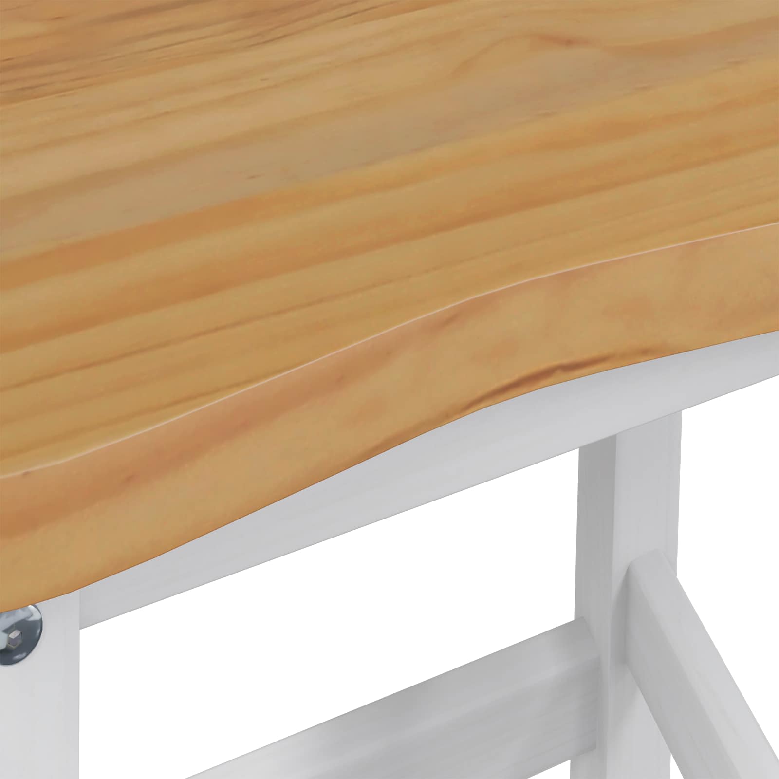 Υψηλό Μπαρ Σκαμπό EKAI 2 pcs Λευκό 40 x 29 x 63 εκ. - Pakobazaar
