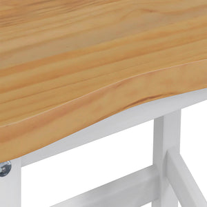 Υψηλό Μπαρ Σκαμπό EKAI 2 pcs Λευκό 40 x 29 x 63 εκ. - Pakobazaar