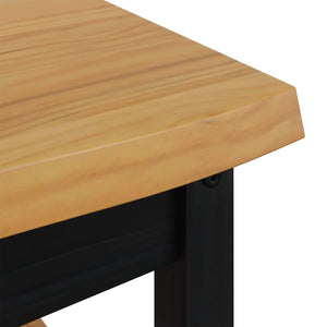 Τραπεζάκι σαλονιού EKAI Μαύρο 100 x 60 x 45,5 εκ. - Pakobazaar