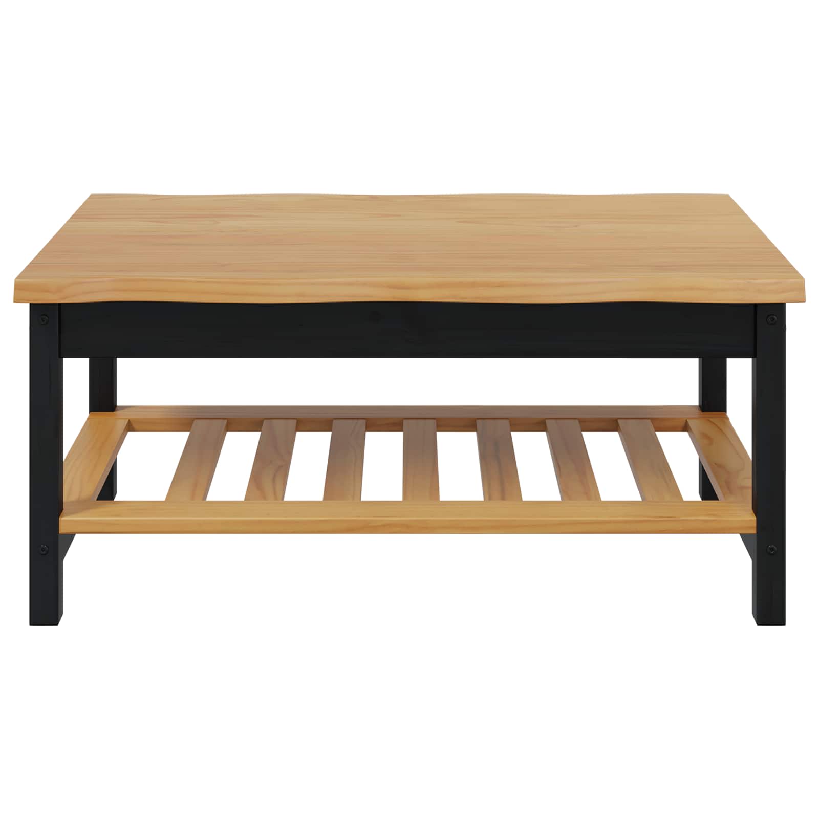 Τραπεζάκι σαλονιού EKAI Μαύρο 100 x 60 x 45,5 εκ. - Pakobazaar