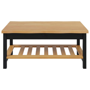 Τραπεζάκι σαλονιού EKAI Μαύρο 100 x 60 x 45,5 εκ. - Pakobazaar