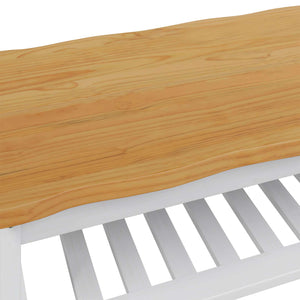 Τραπεζάκι σαλονιού EKAI Λευκό 100 x 60 x 45,5 εκ. - Pakobazaar