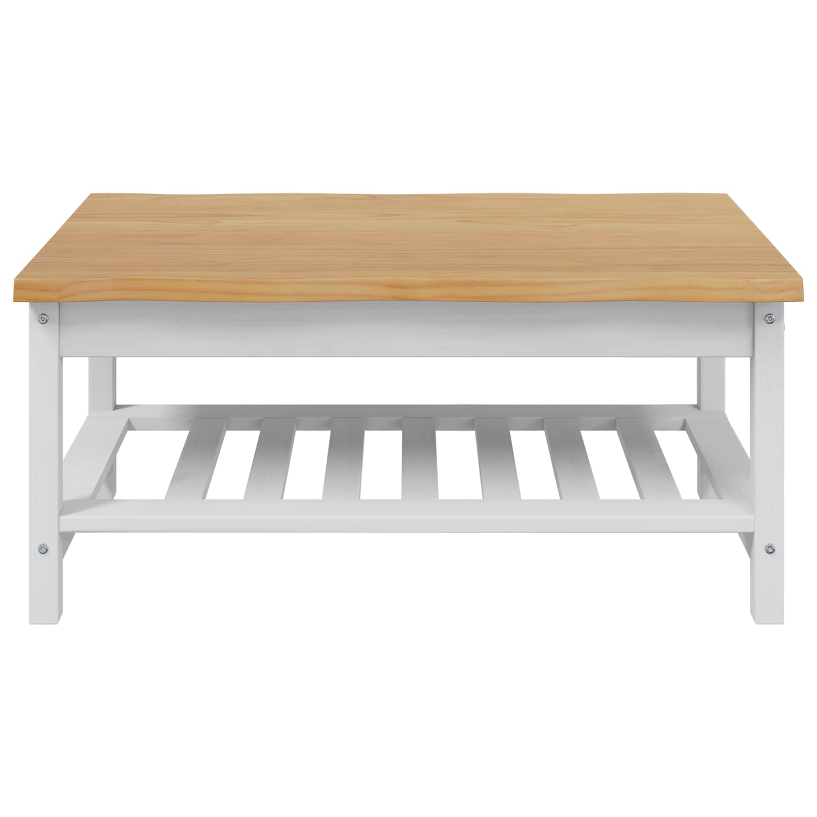 Τραπεζάκι σαλονιού EKAI Λευκό 100 x 60 x 45,5 εκ. - Pakobazaar