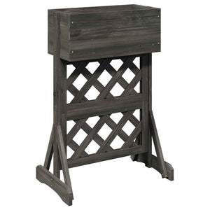 Καθέτος κήπος με πέργκολα Γκρι 48 x 30 x 70,5 εκ - Pakobazaar