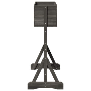 Καθέτος κήπος με πέργκολα Γκρι 48 x 30 x 70,5 εκ - Pakobazaar