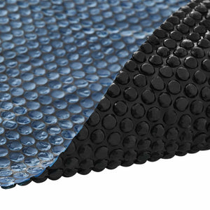 Κάλυμμα Πισίνας Βαθιάς Ποιότητας Μαύρο και μπλε 488 x 244 cm PE - Pakobazaar