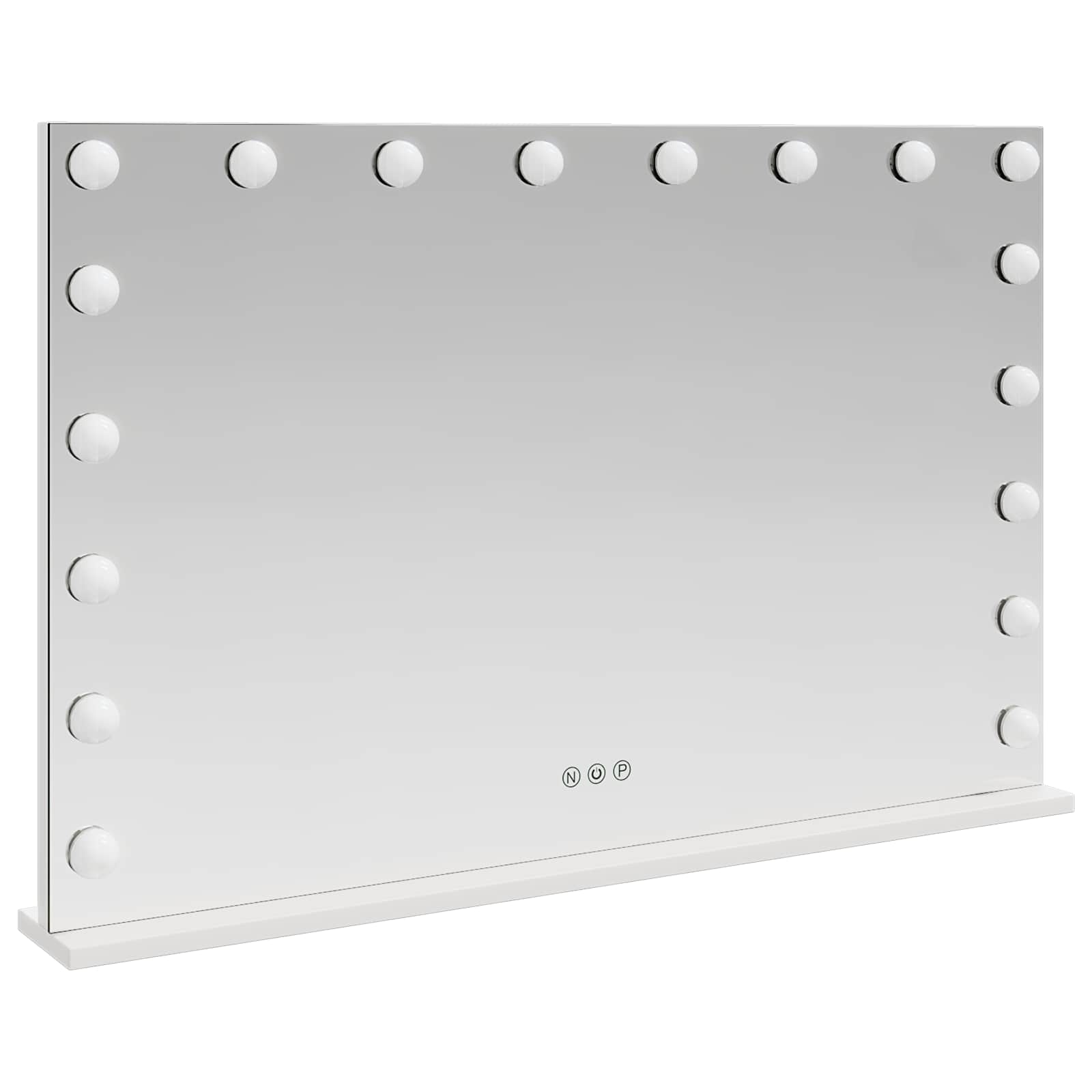 Καθρέφτης Vanity LED Λευκός 80 x 10 x 52,5 εκ Γυαλί και Χάλυβας - Pakobazaar