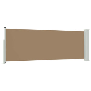 Ανακλινόμενος Πλευρικός Απλώστρα Taupe 300 x 100 cm Πολυεστέρας - Pakobazaar