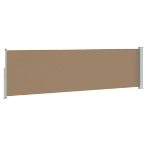 Ανακλινόμενος Πλευρικός Απλώστρα Taupe 300 x 170 cm Πολυεστέρας - Pakobazaar