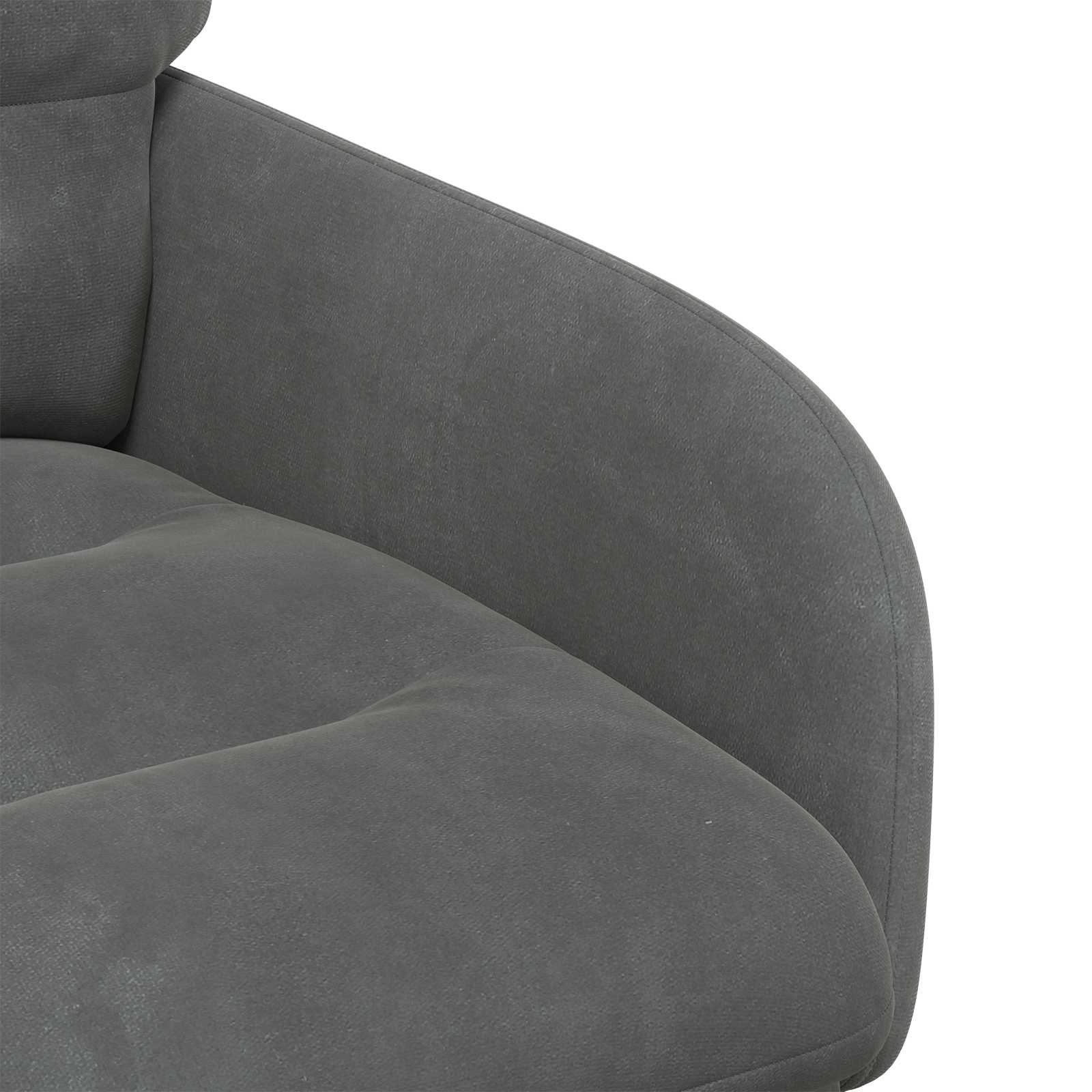 Καρέκλες φαγητού 6 pcs Βελούδο Σκούρο Γκρι 59 x 59,5 x 90 εκ