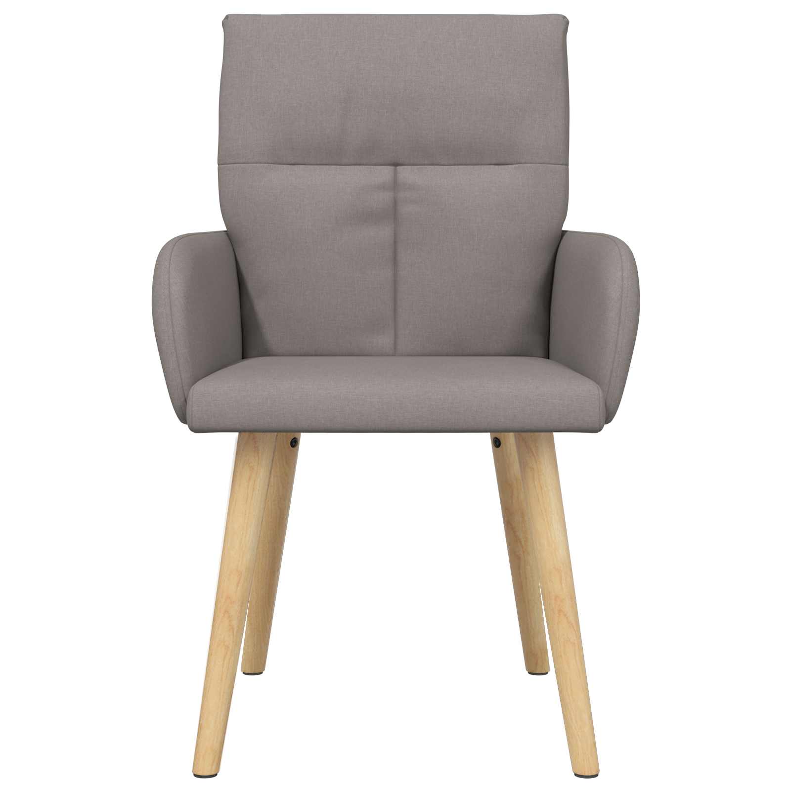 Καρέκλες φαγητού 4 pcs Ύφασμα Taupe 60 x 56 x 96 εκ - Pakobazaar