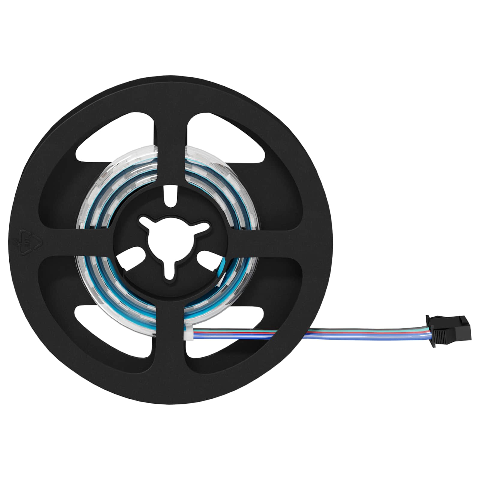 Λωρίδα LED 12 pcs Μαύρο και Διαφανές 40 x 0,8 x 0,3 εκ. - Pakobazaar