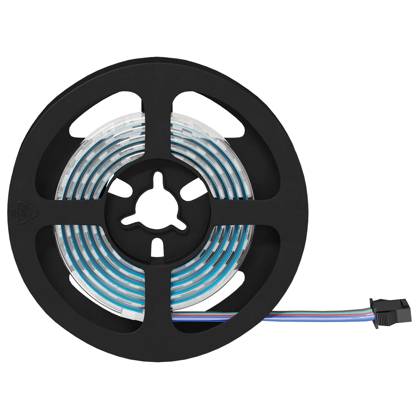 Λωρίδα LED 12 pcs Μαύρο και Διαφανές 1200 mm