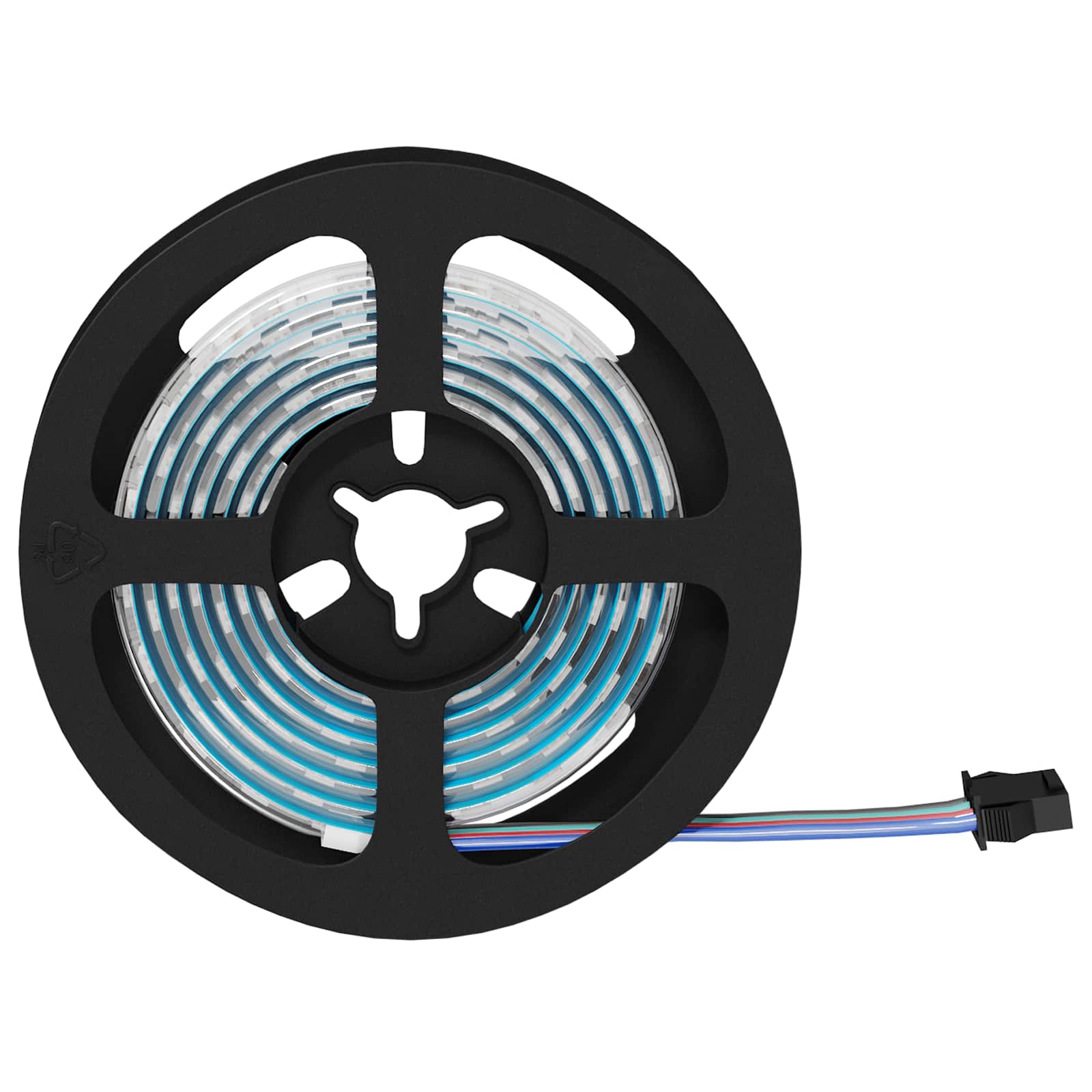 Λωρίδα LED 12 pcs Μαύρο και Διαφανές 1300 χιλ