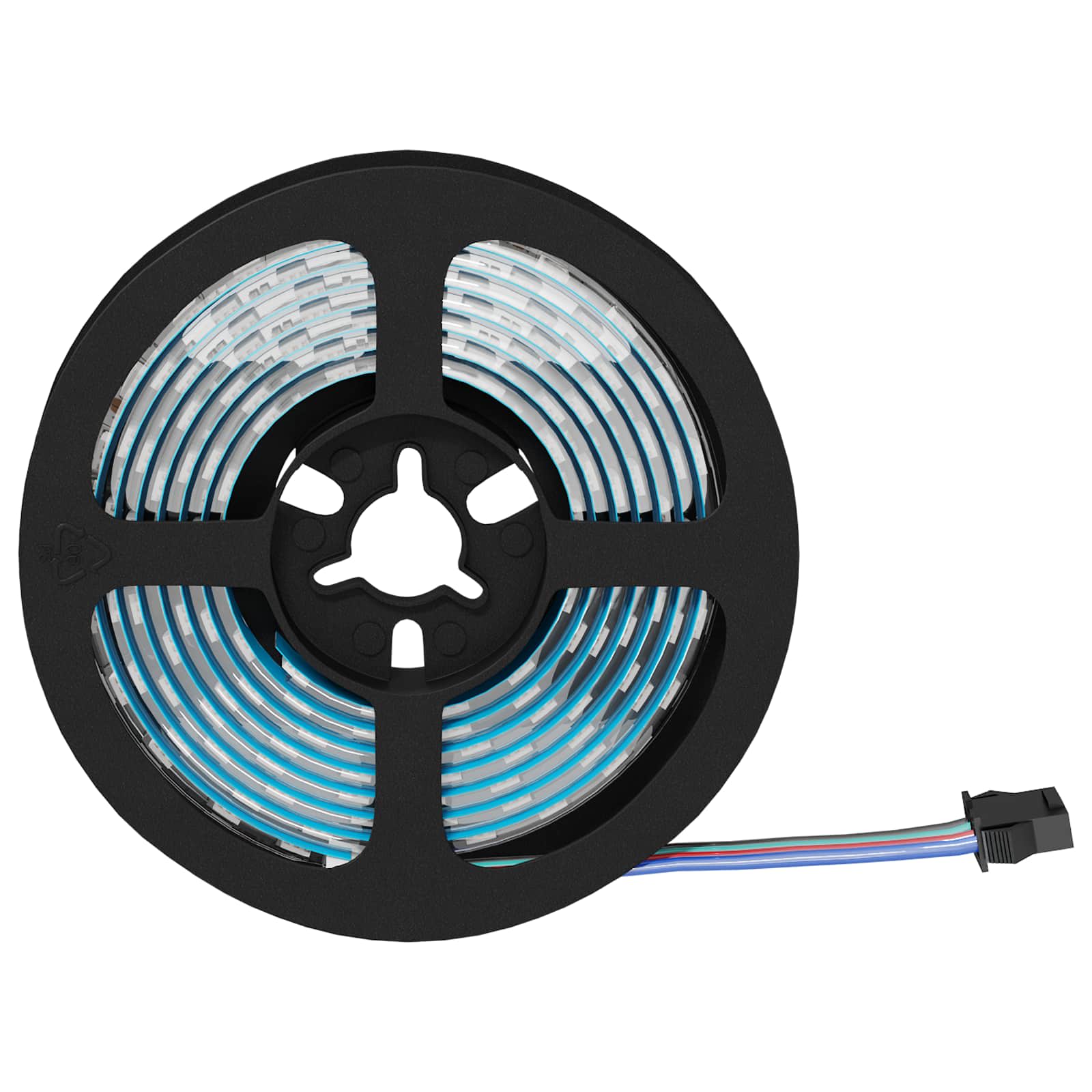 Λωρίδα LED 2 pcs Μαύρο και Διαφανές 1700 χιλ