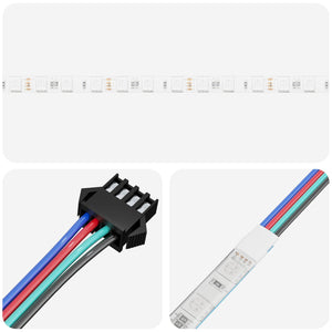 Λωρίδα LED 12 pcs Μαύρο και Διαφανές 1700 χιλ - Pakobazaar