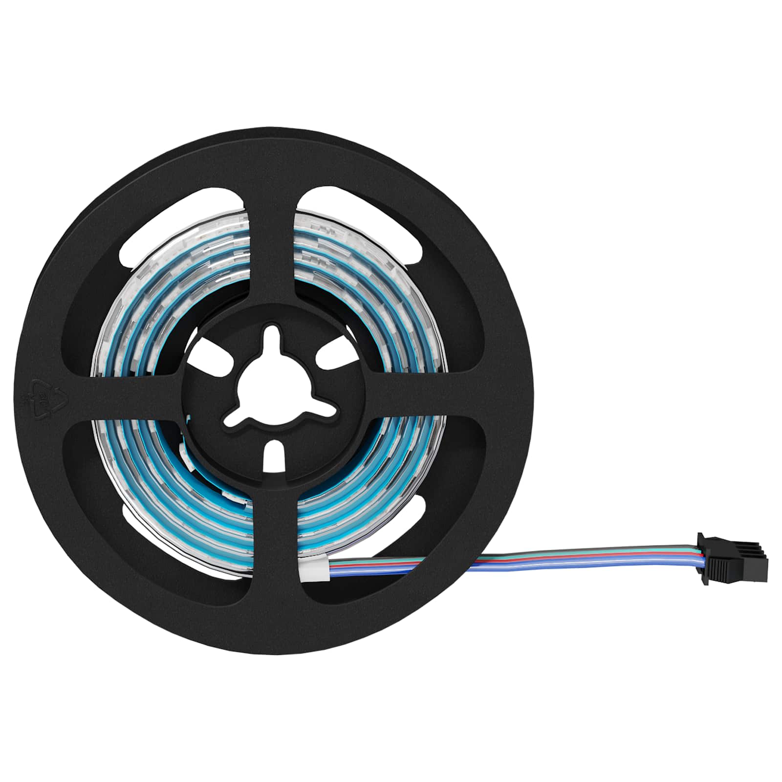 Λωρίδα LED 12 pcs Μαύρο και Διαφανές 750 χιλ