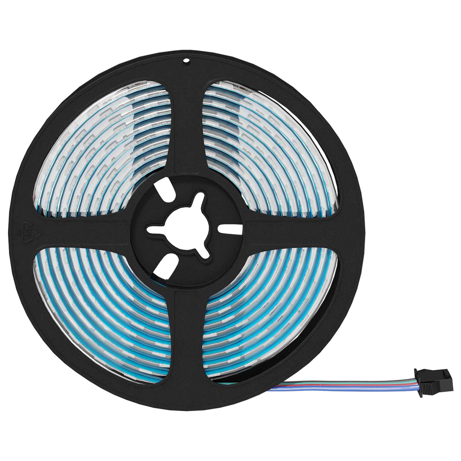 Λωρίδα LED 12 pcs Μαύρο και Διαφανές 2300 χιλ