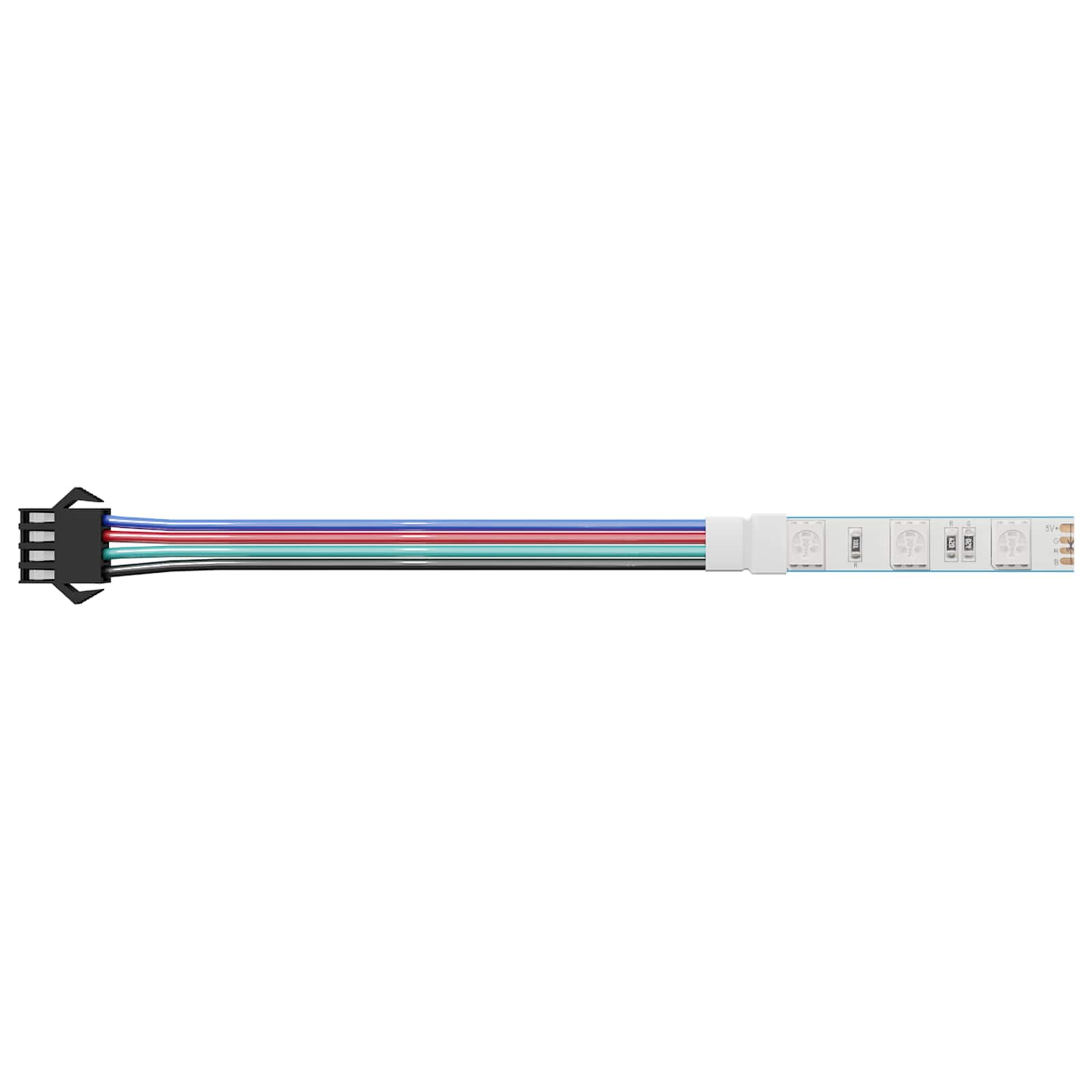 Λωρίδα LED 12 pcs Μαύρο και Πολύχρωμο 1745 χιλιοστά
