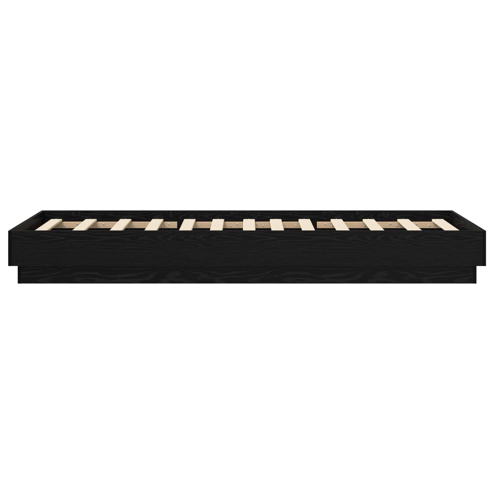 Κρεβάτι με φωτισμό LED Μαύρη Δρυς 80 x 200 cm - Pakobazaar