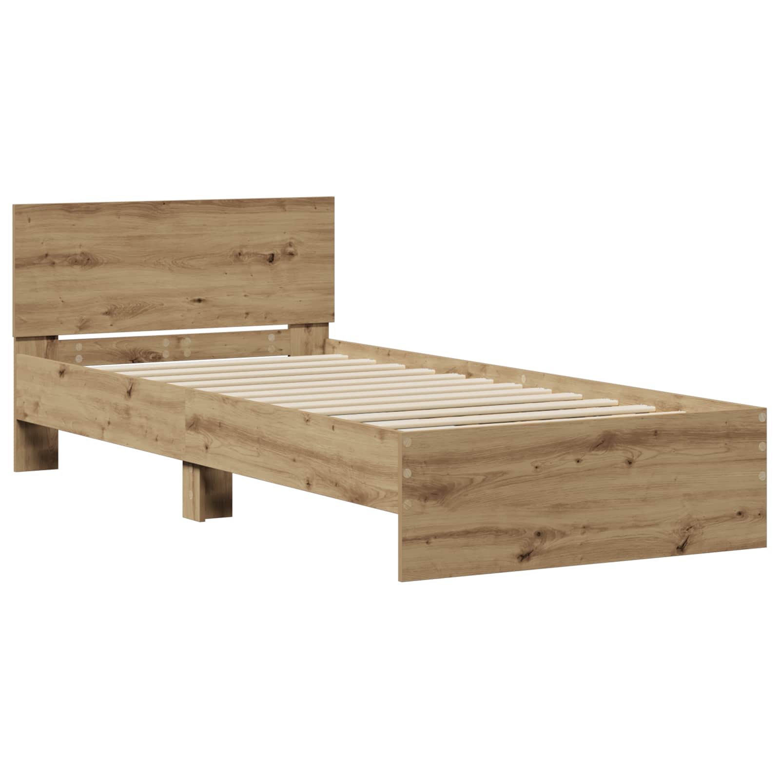 Κρεβάτι με Κεφαλάρι Artisan Δρυς 80 x 200 cm - Pakobazaar