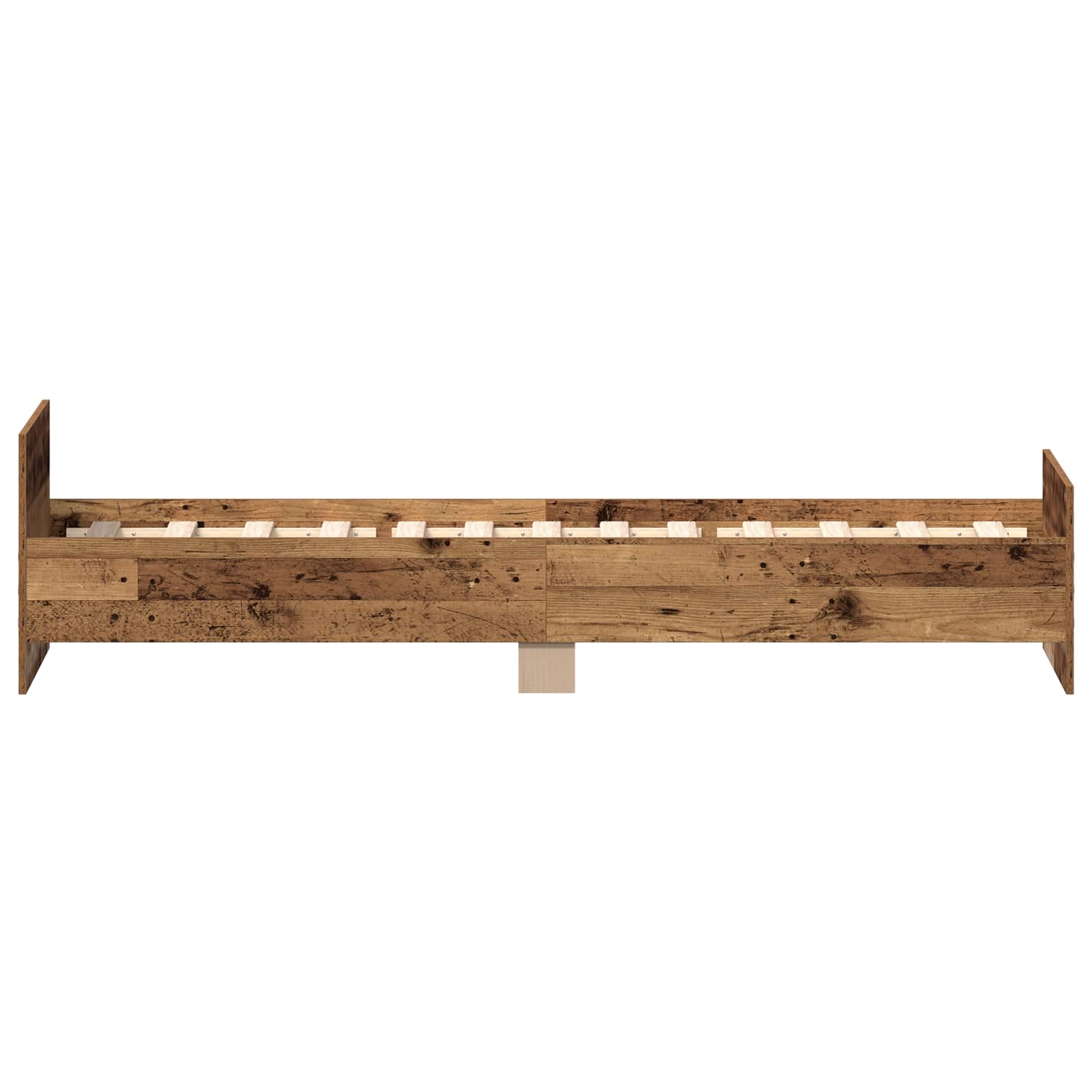 Κρεβάτι με Κεφαλάρι Παλαιωμένο ξύλο 80 x 200 cm - Pakobazaar