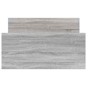 Κρεβάτι με Κεφαλάρι Γκρι Sonoma 80 x 200 cm Επεξεργασμένο Ξύλο - Pakobazaar