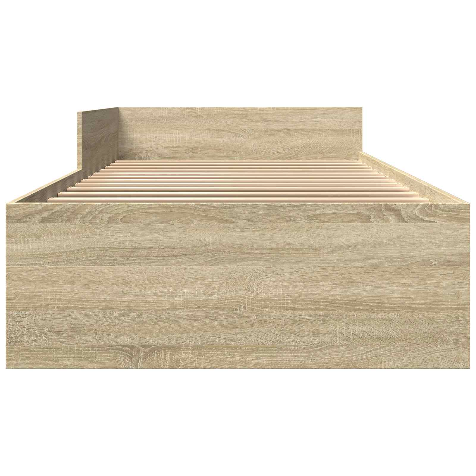 Κρεβάτι με Κεφαλάρι Sonoma Δρυς 80 x 200 cm Επεξεργασμένο Ξύλο - Pakobazaar