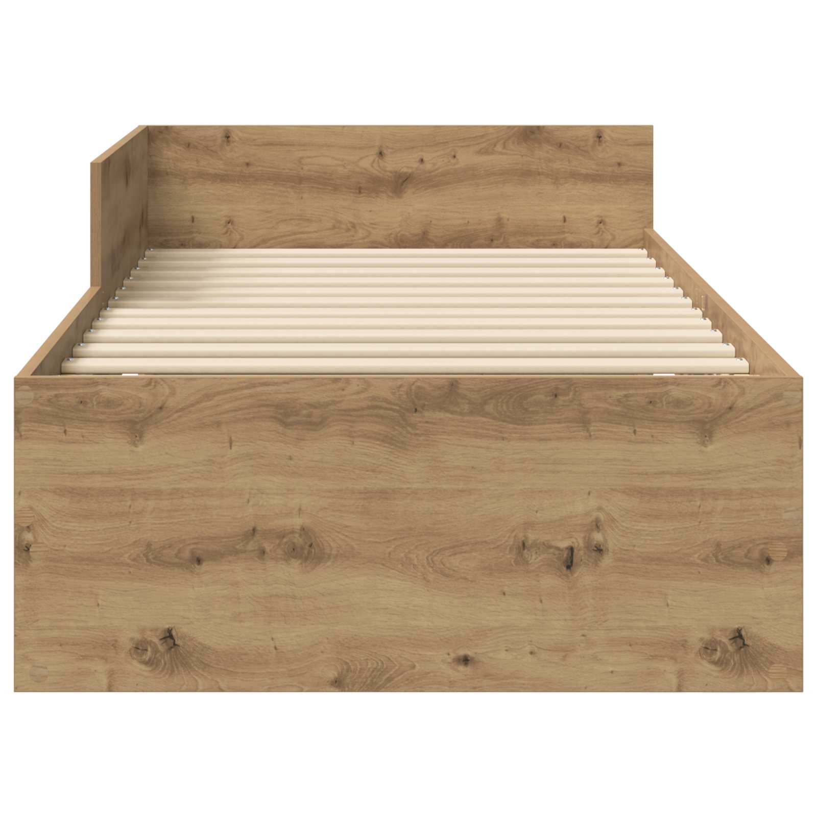 Κρεβάτι με Κεφαλάρι Artisan Δρυς 80 x 200 cm Επεξεργασμένο Ξύλο - Pakobazaar