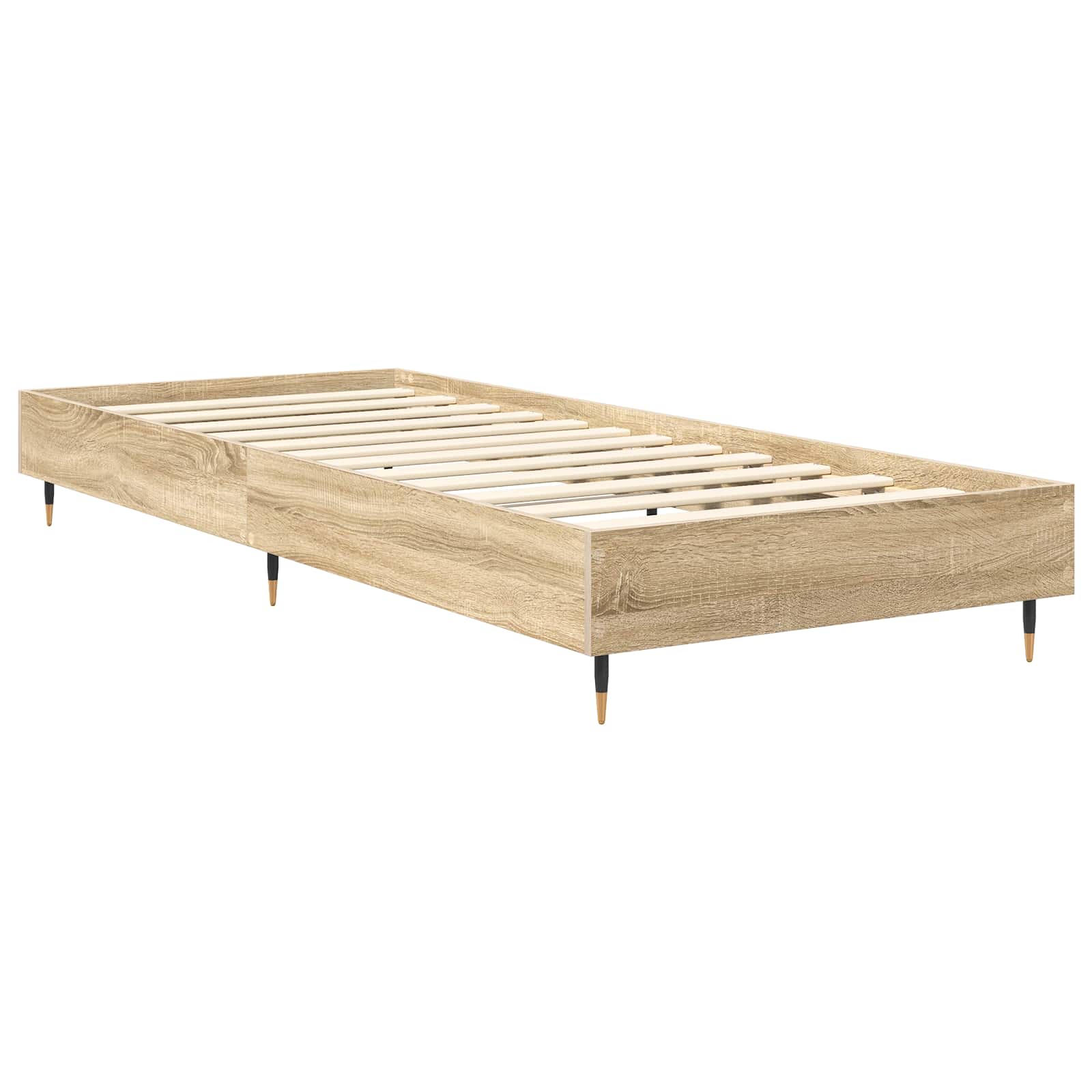 Σκελετός Κρεβατιού Sonoma Δρυς 80 x 200 cm Επεξεργασμένο Ξύλο - Pakobazaar