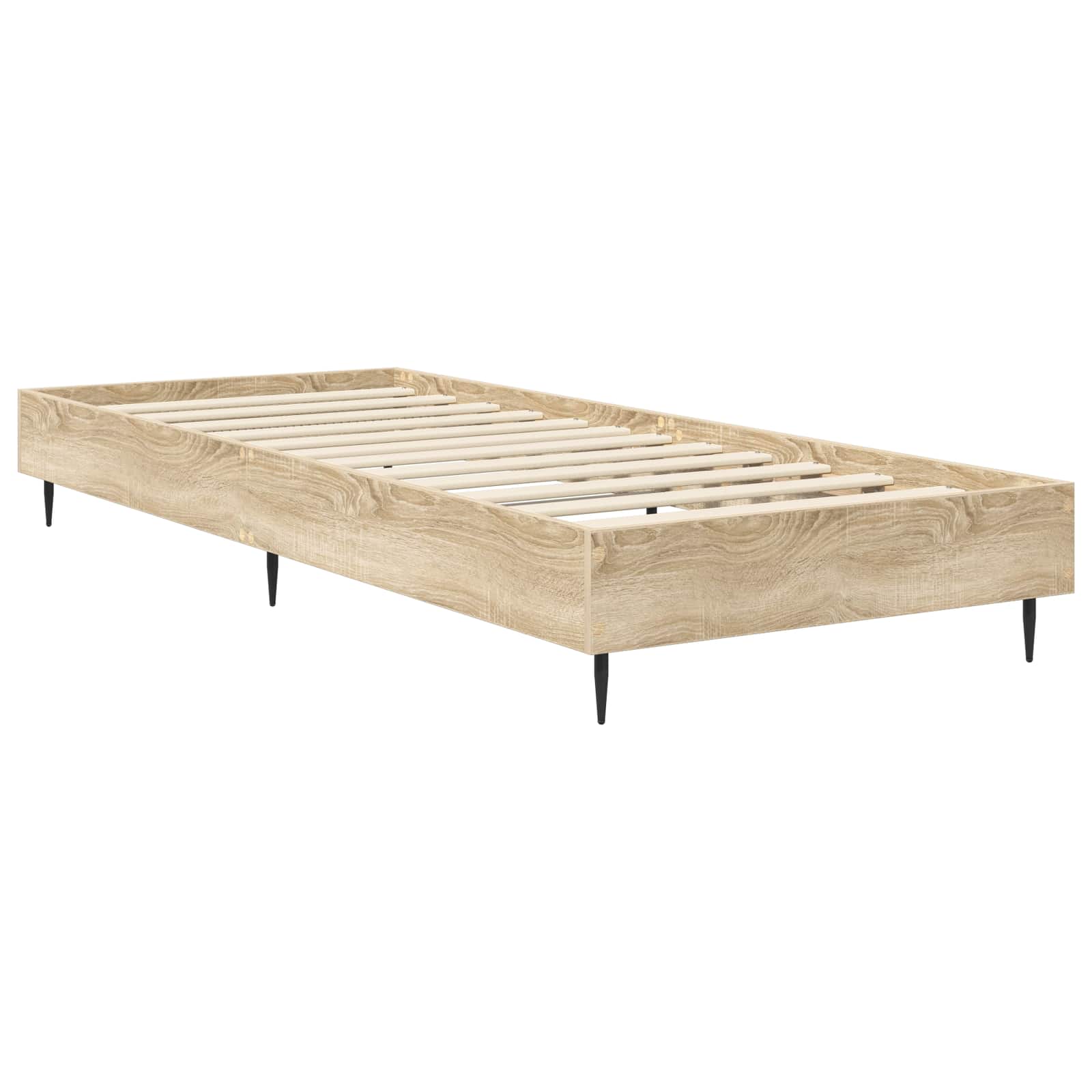 Σκελετός Κρεβατιού Sonoma Δρυς 80 x 200 cm Επεξεργασμένο Ξύλο - Pakobazaar