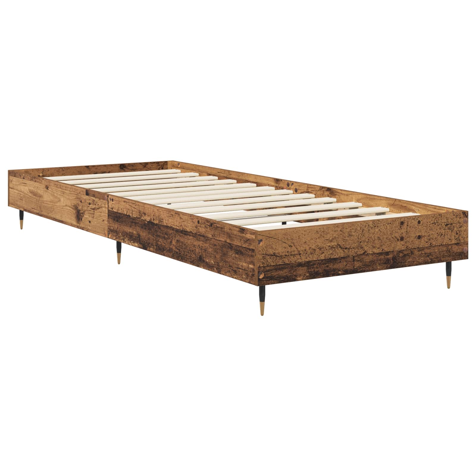 Σκελετός Κρεβατιού Παλαιωμένο ξύλο 80 x 200 cm - Pakobazaar