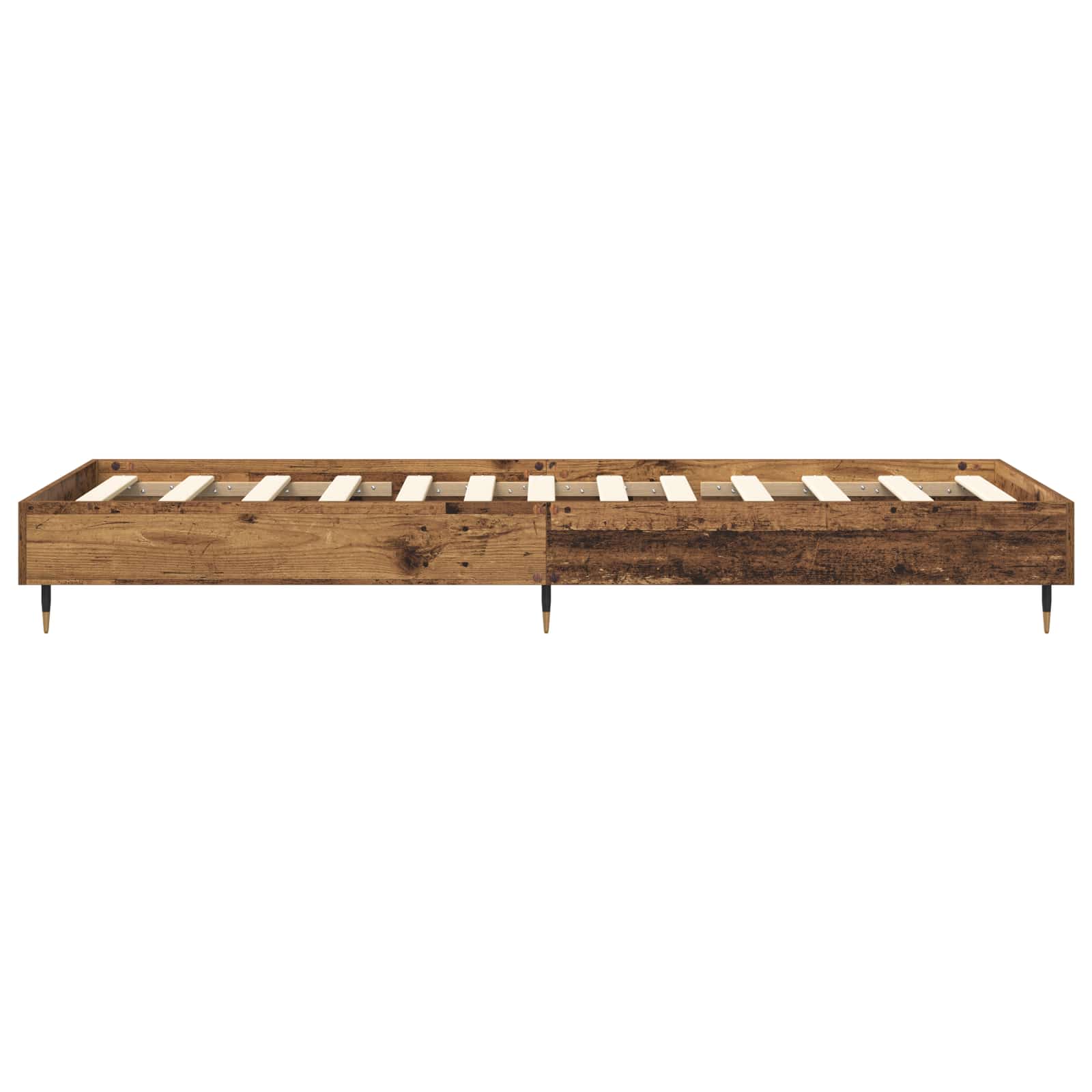 Σκελετός Κρεβατιού Παλαιωμένο ξύλο 80 x 200 cm - Pakobazaar