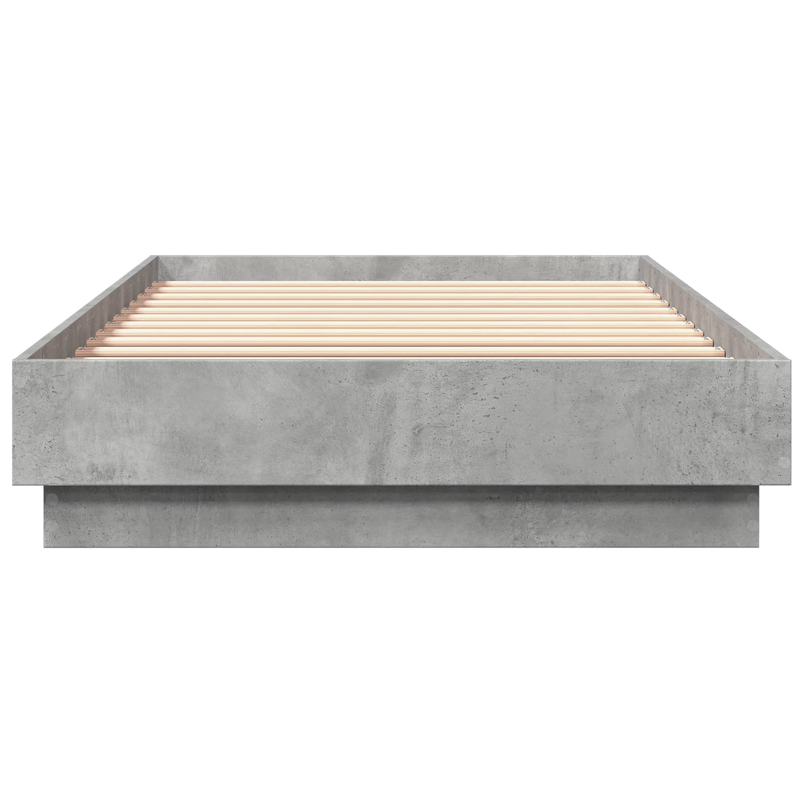 Κρεβάτι δαπέδου Γκρι Σκυροδέματος 80 x 200 cm - Pakobazaar