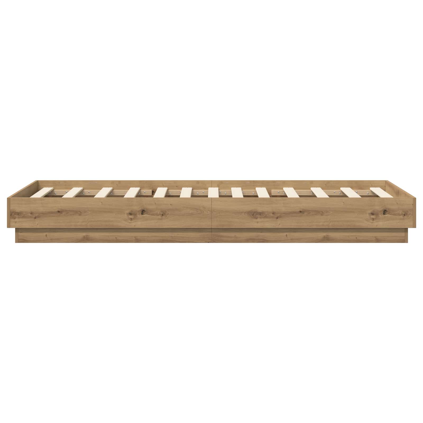 Κρεβάτι δαπέδου Artisan Δρυς 80 x 200 cm Επεξεργασμένο Ξύλο - Pakobazaar