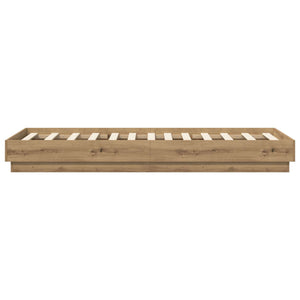 Κρεβάτι δαπέδου Artisan Δρυς 80 x 200 cm Επεξεργασμένο Ξύλο - Pakobazaar