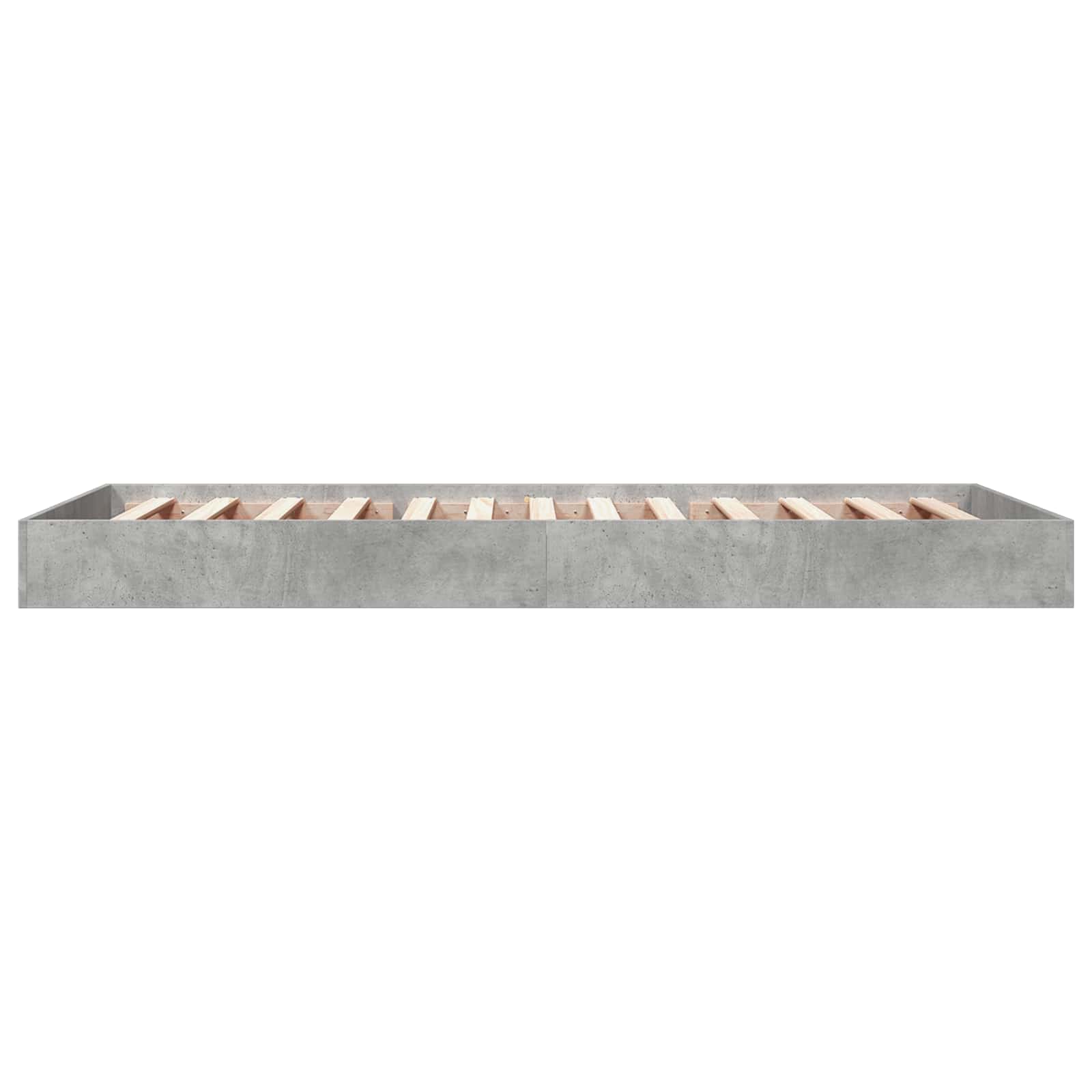 Κρεβάτι δαπέδου Γκρι Σκυροδέματος 80 x 200 cm - Pakobazaar