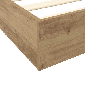 Κρεβάτι δαπέδου Artisan Δρυς 80 x 200 cm Επεξεργασμένο Ξύλο - Pakobazaar