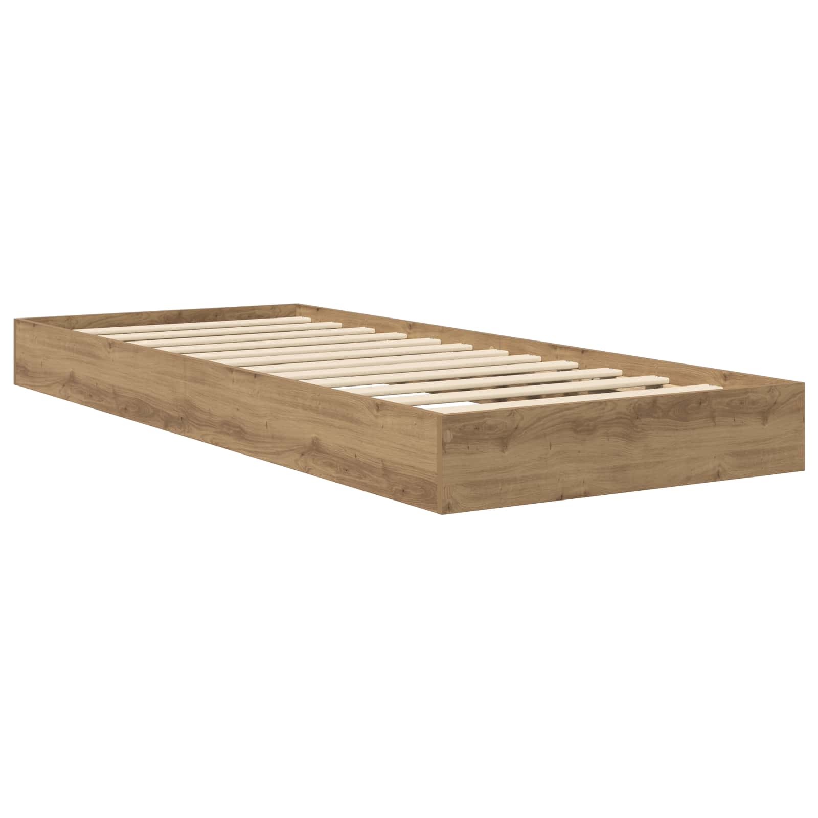 Κρεβάτι δαπέδου Artisan Δρυς 80 x 200 cm Επεξεργασμένο Ξύλο - Pakobazaar