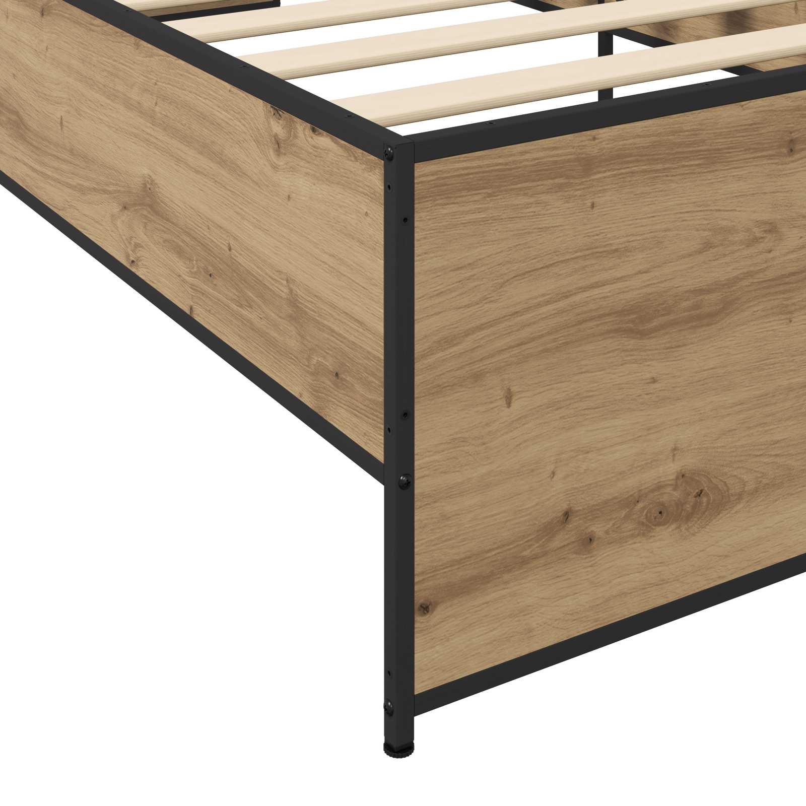 Σκελετός Κρεβατιού Artisan Δρυς 80 x 200 cm Επεξεργασμένο Ξύλο - Pakobazaar