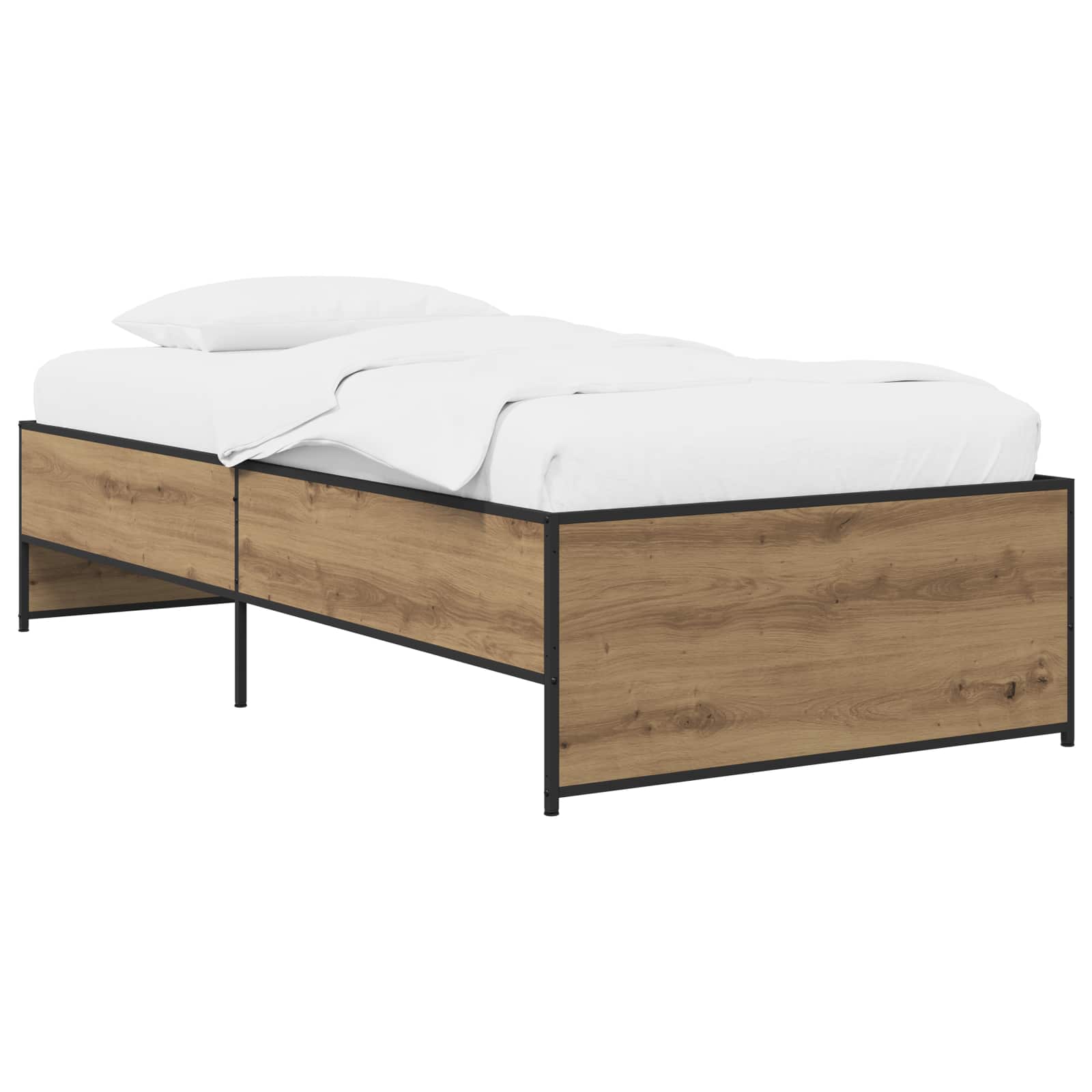 Σκελετός Κρεβατιού Artisan Δρυς 80 x 200 cm Επεξεργασμένο Ξύλο - Pakobazaar