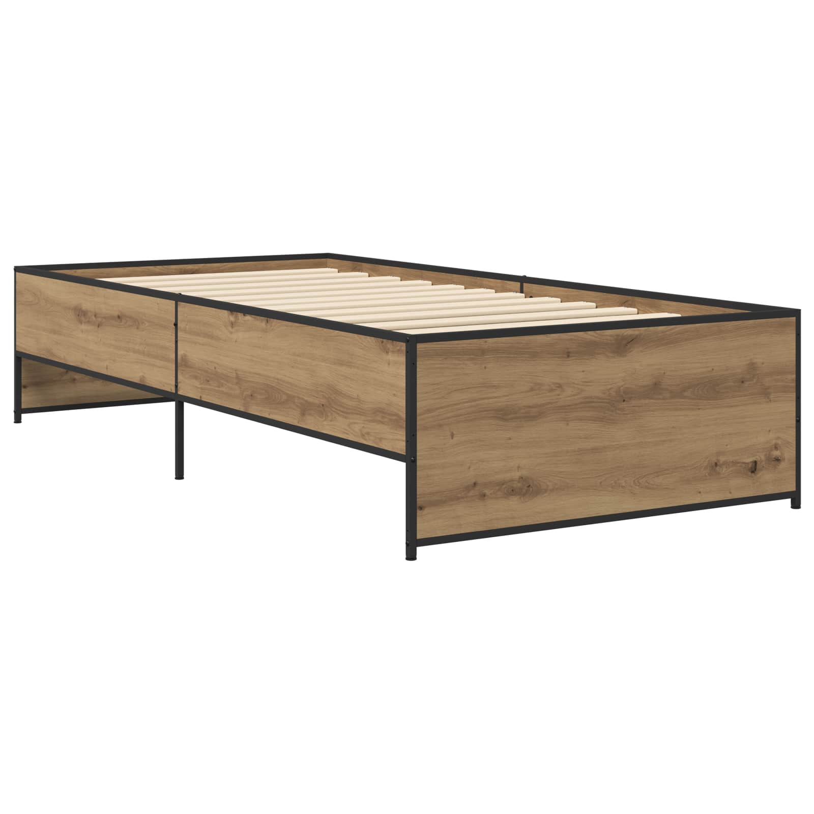 Σκελετός Κρεβατιού Artisan Δρυς 80 x 200 cm Επεξεργασμένο Ξύλο - Pakobazaar