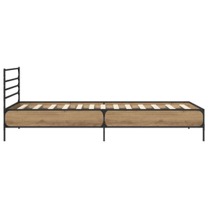 Σκελετός Κρεβατιού Artisian Δρυς 80 x 200 cm Επεξεργασμένο Ξύλο - Pakobazaar